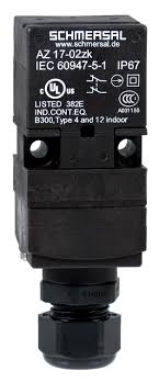 INTERRUPTOR DE SEGURIDAD AZ 17; PARA PUERTAS; 1NO+1NC;